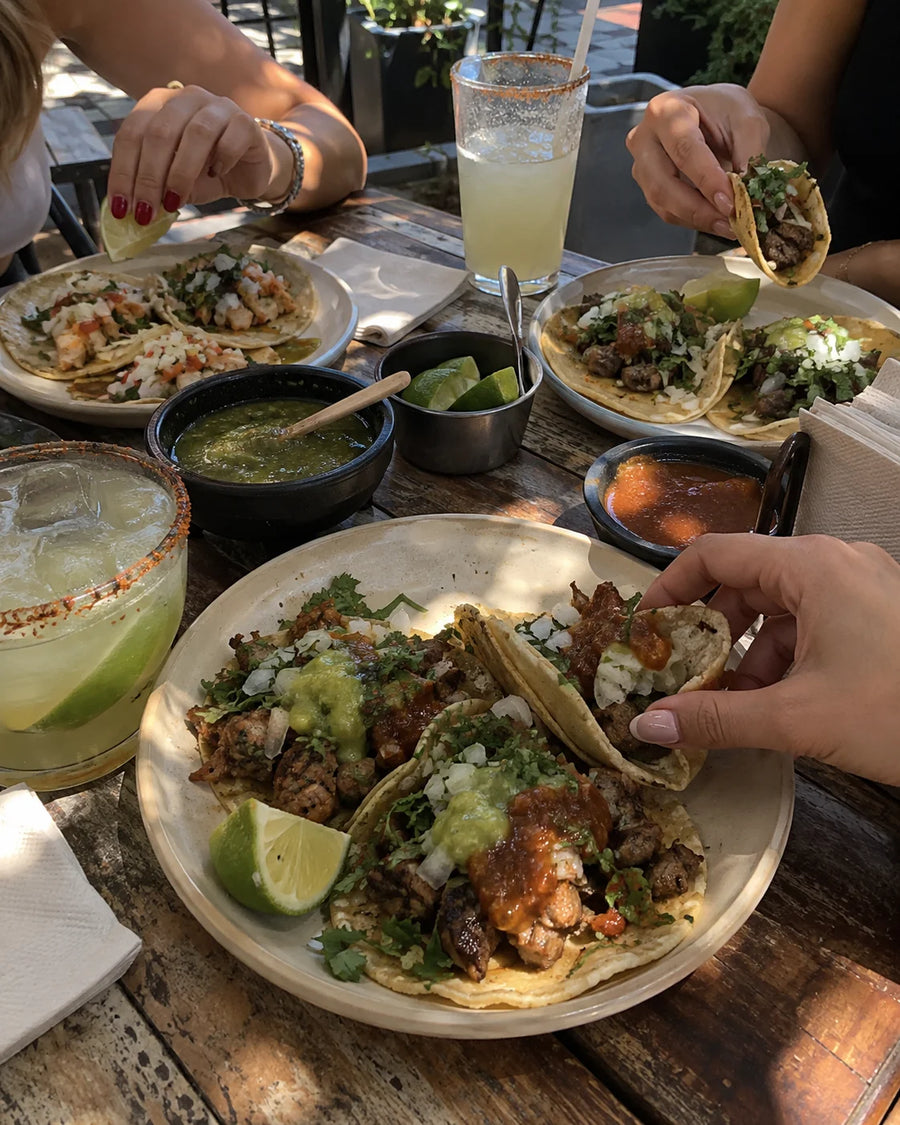 Tacos con las amigas